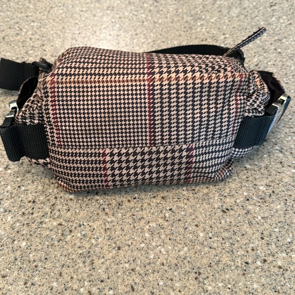 LAUREN RALPH LAUREN Nylon Houndstooth Shoulder Bag - Picture 8 of 15